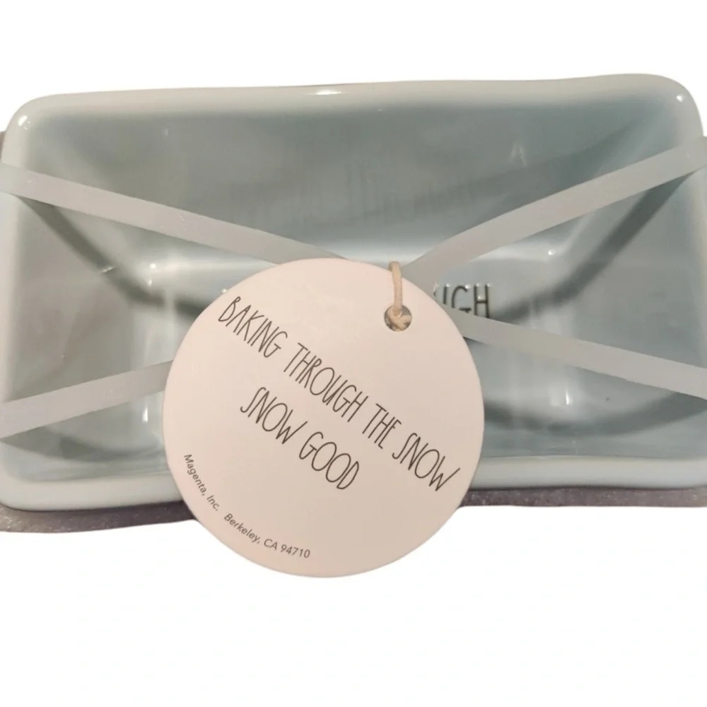 Rae Dunn Light Blue Mini Loaf Dishes NIB
